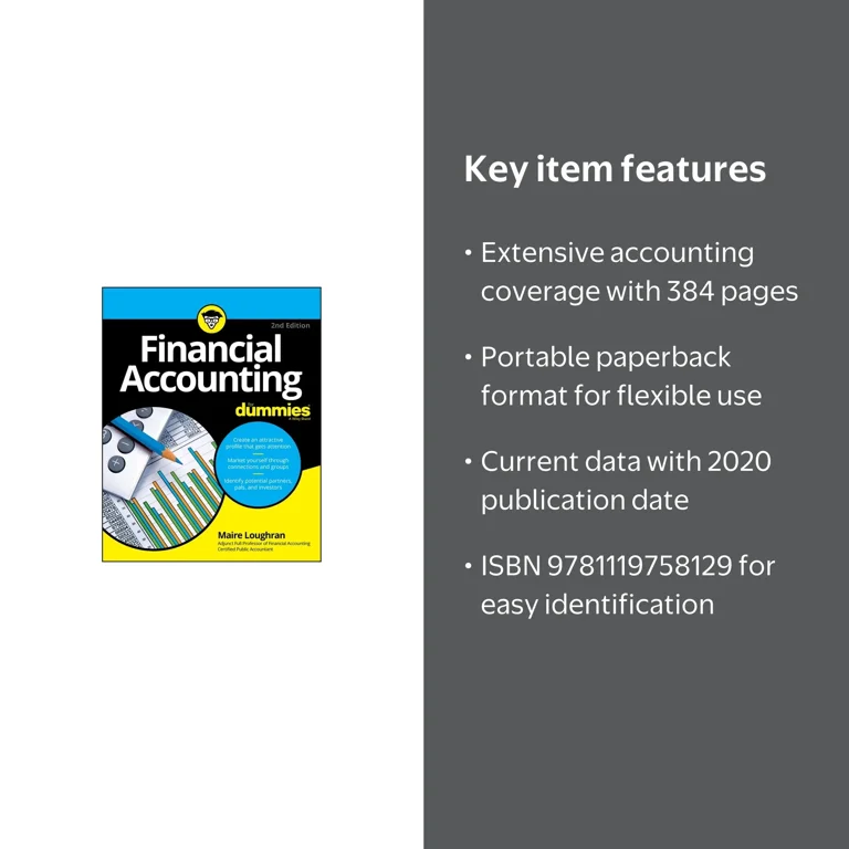 Financial Accounting for Dummies, (Paperback) - Walmart.com