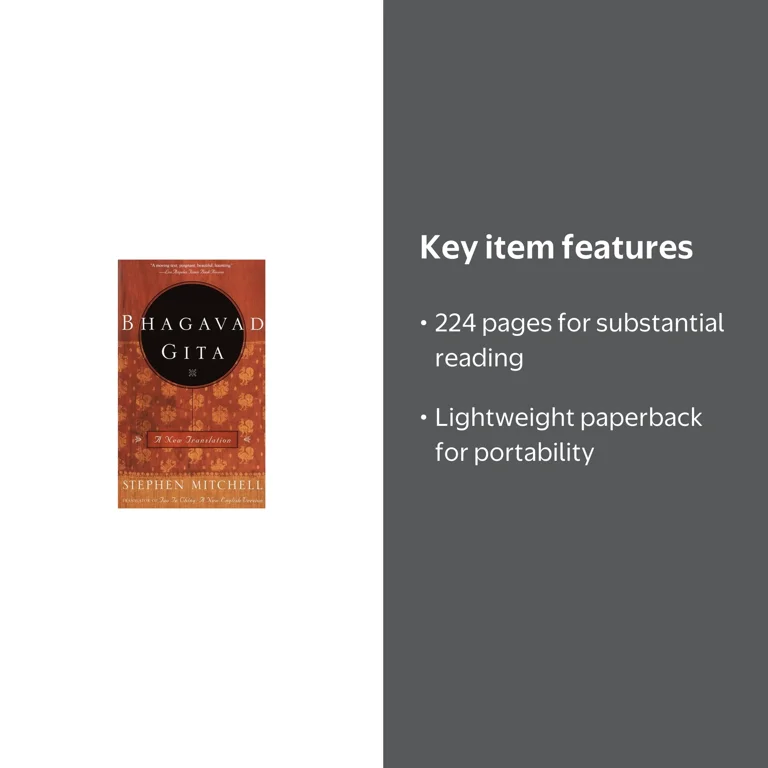 Stephen Mitchell, Bhagavad Gita, A New Translation, Paperback