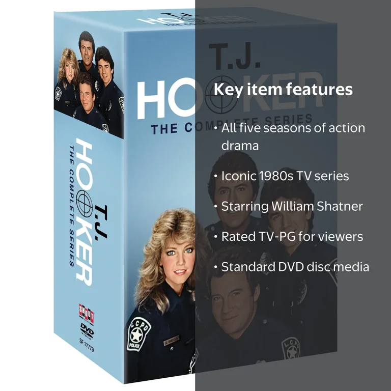 SDS, The Complete Series DVD, T.J. Hooker, William Shatner