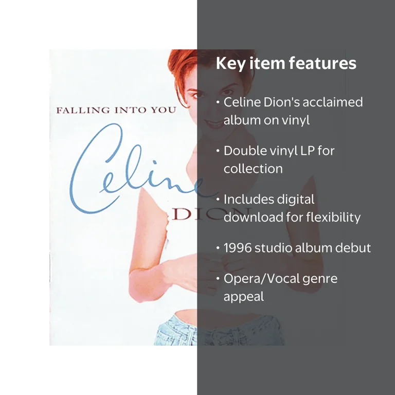 Sony Music, Vinyl, Falling Into You, Double LP with Digital