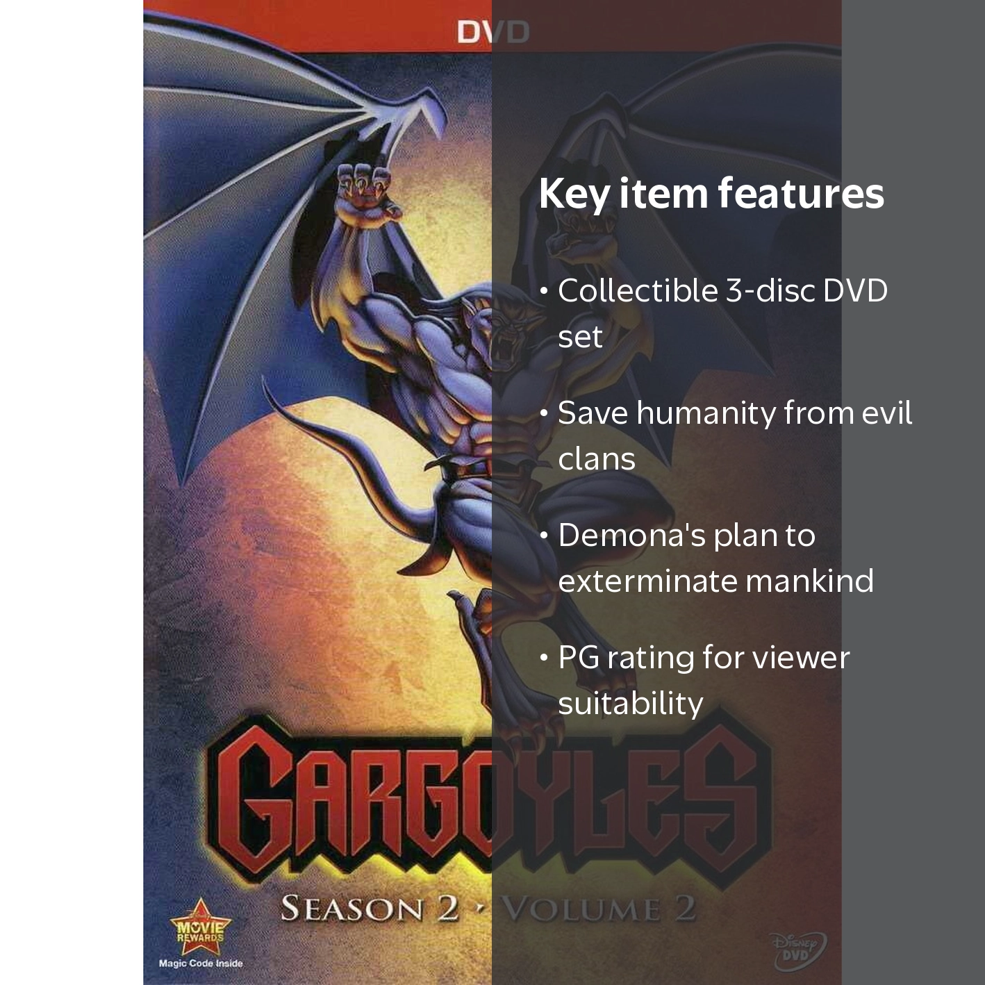 Gargoyles: Season 2 Volume 2 - Walmart.com