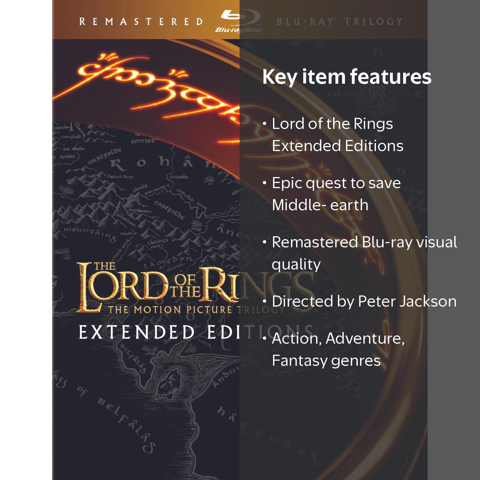 【中古】The Lord of the Rings: The Motion Picture Trilogy [Blu-ray] k2-_5cb347f4-c3f3-4c25-98c3-