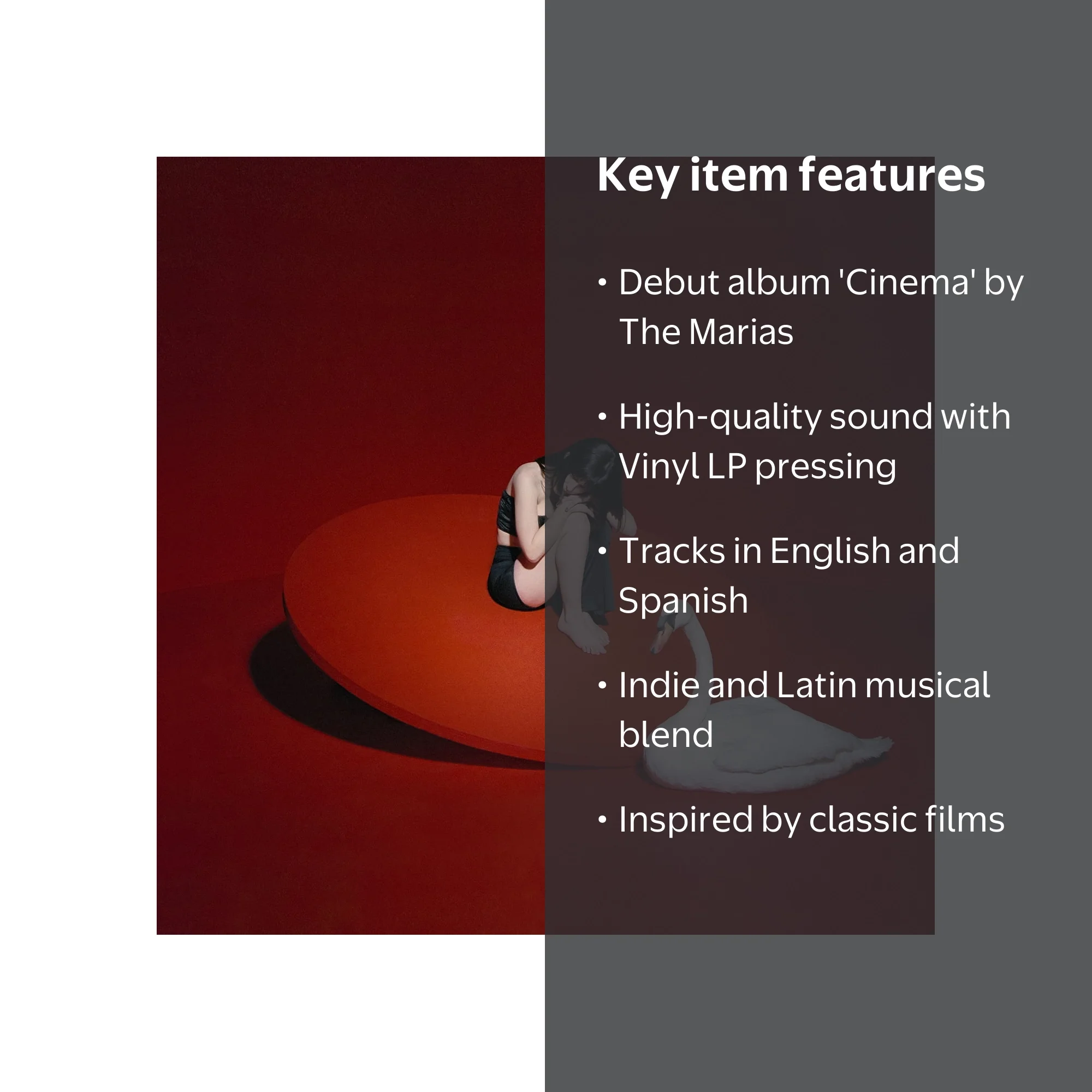 The Marias - Cinema【アナログレコード】新品未開封 The Marias - Cinema Vinyl - Walmart.com