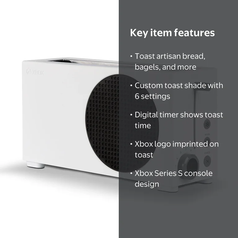 Xbox Series S Themed Console Toaster - Walmart.com