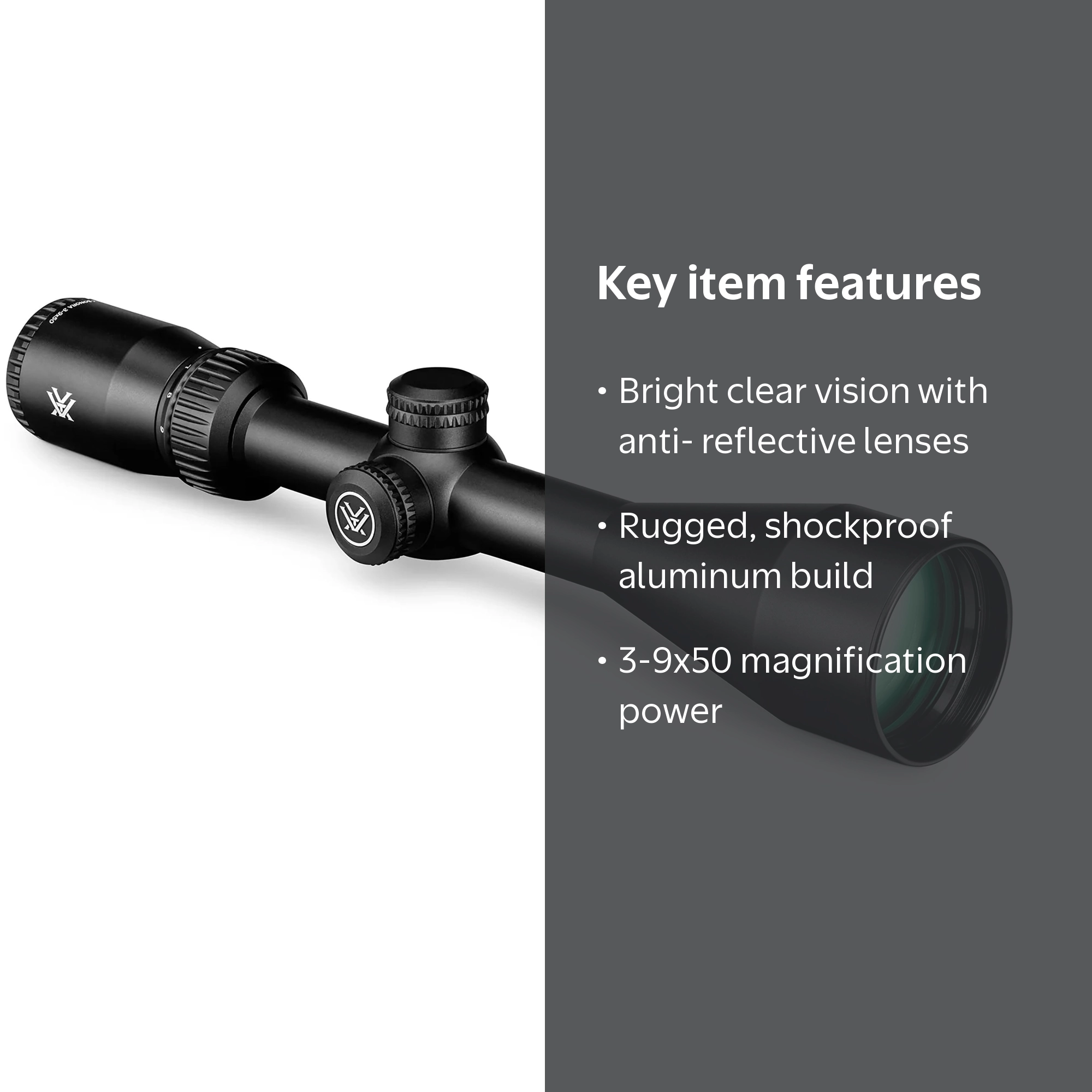 Vortex Optics Sonora 3-9x50 Second Focal Plane Riflescope - Dead