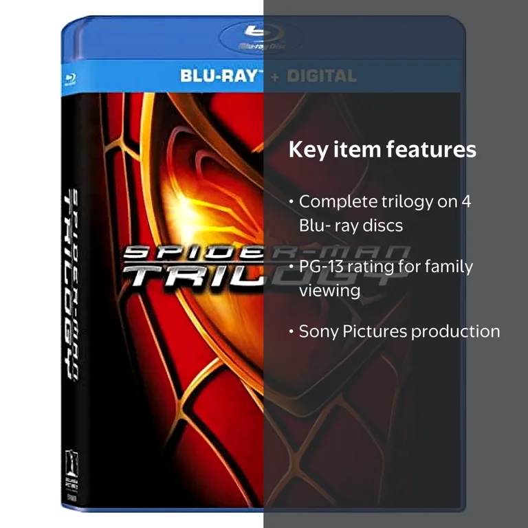 Sony Pictures - Spider-Man Trilogy [BLU-RAY] - Walmart.com