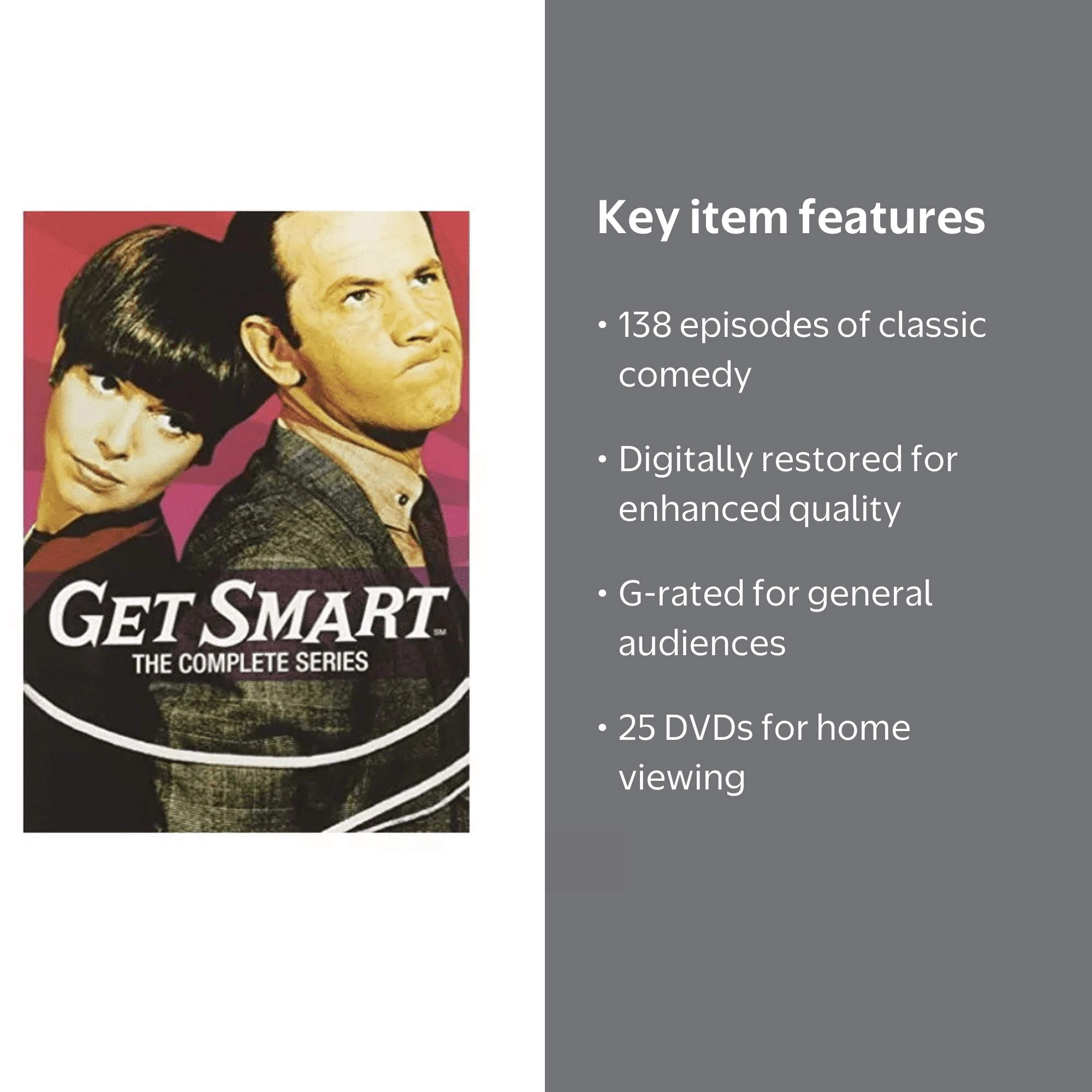 Hbo Home Video: Get Smart Classic TV - The Complete Comedy Series