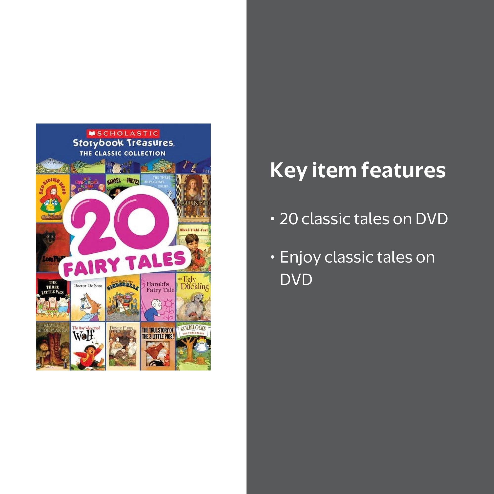 20 Fairy Tales: Scholastic Storybook Treasures: Classic Collection