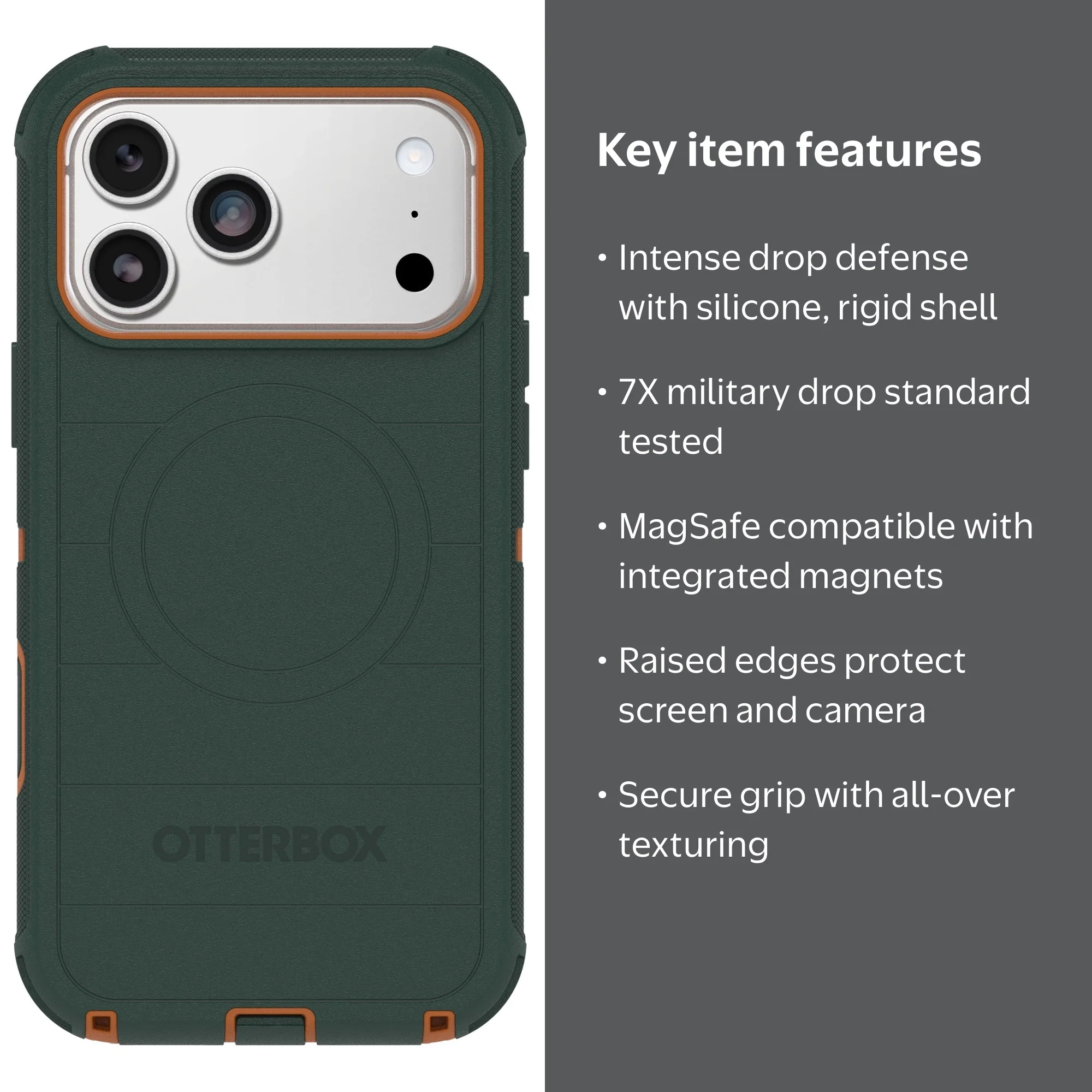 OtterBox Defender Series Pro Case with MagSafe and Camera Control