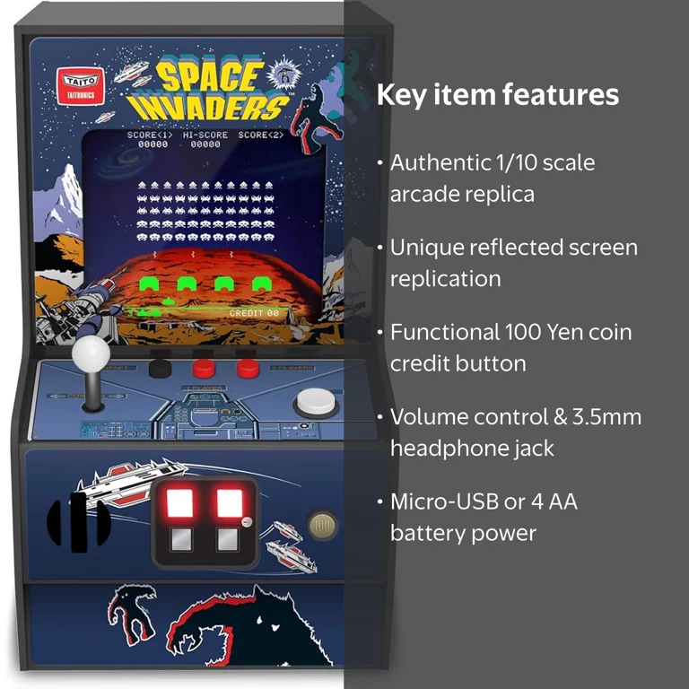My Arcade - Space Invaders Micro Player Retro Arcade Machine