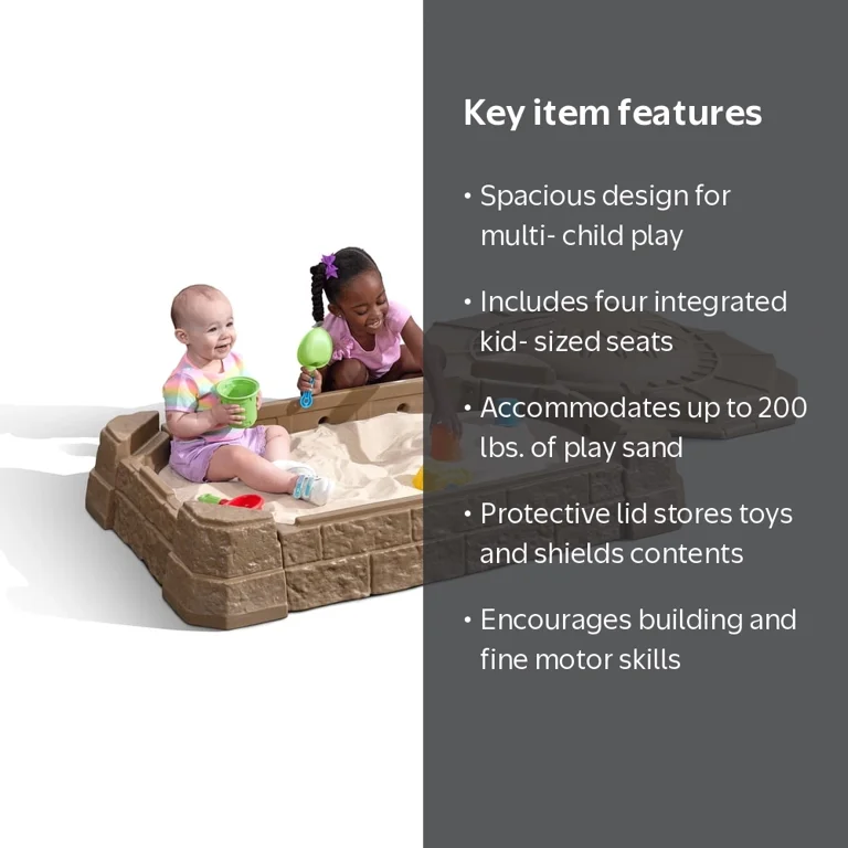 Step2 Naturally Playful Sandbox II - Walmart.com