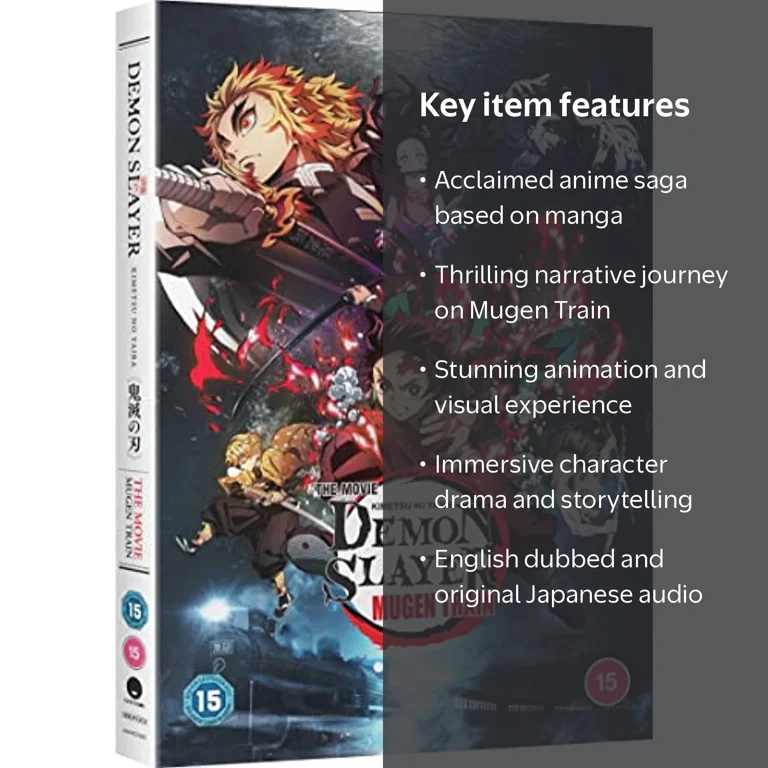 Demon Slayer Movie: Kimetsu no Yaiba - The Mugen Train DVD