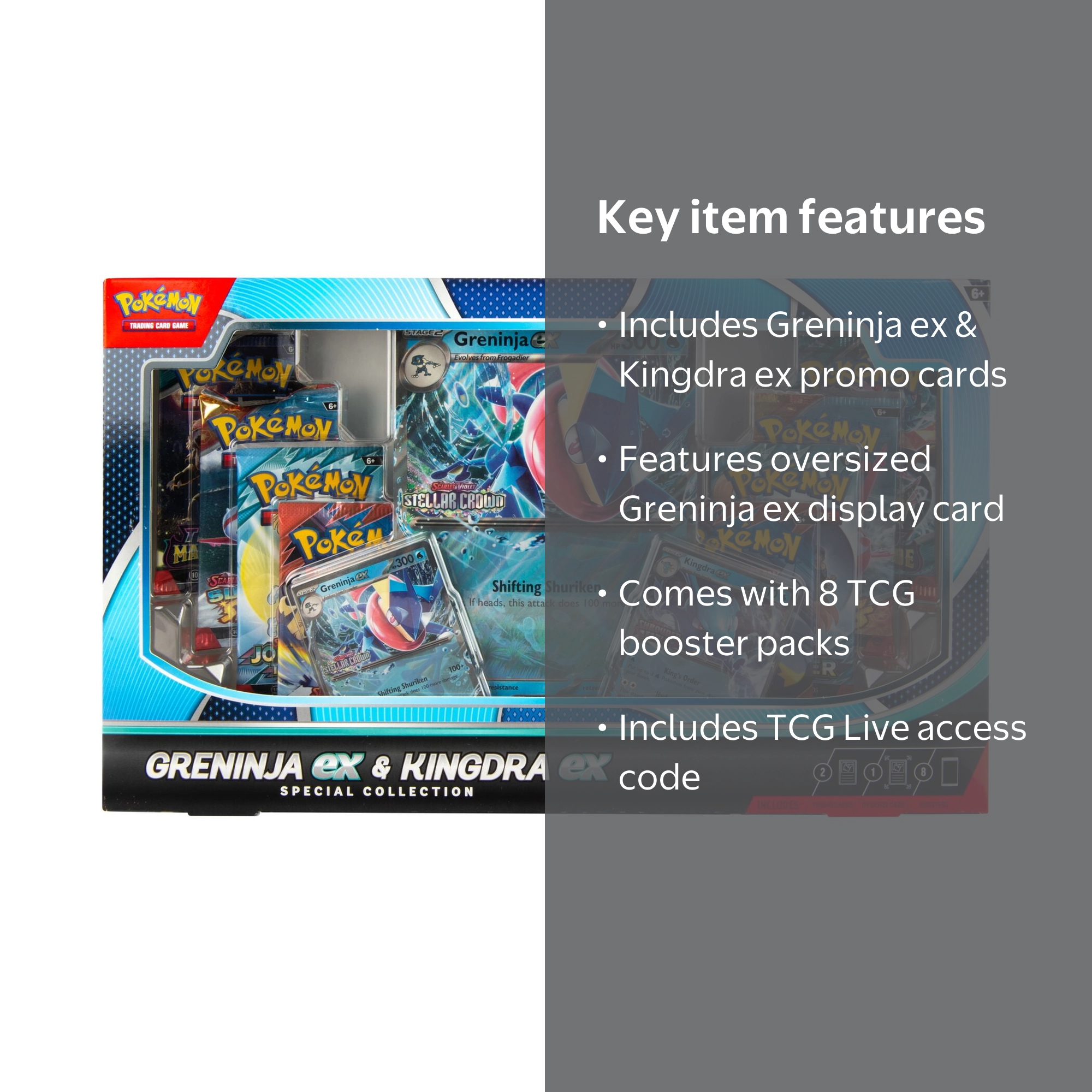 d*7様 ポケモンカードセット Pok√©mon Trading Card Game Greninja ex & Kingdra ex Collection +