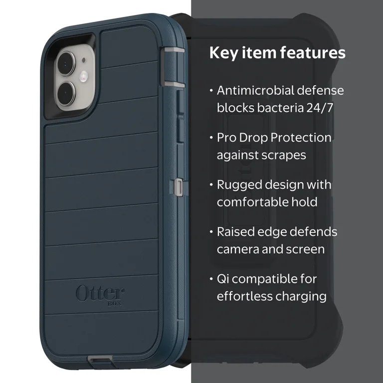 OtterBox Defender Series Pro Phone Case for Apple iPhone 11 with