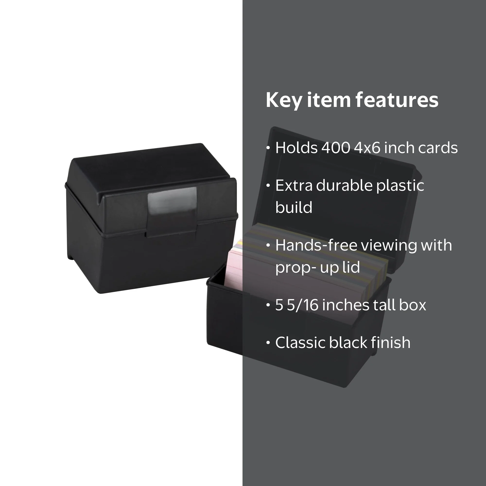 oxford poly index card binder 4x6 SIYOMG Cards Clear Plastic Holder Organizer Pouches Book Binder, 2 Pack Cards Sleeve Storage Protector for School Office Study Notes : Office Products durable material Oxford Index Card Storage Box