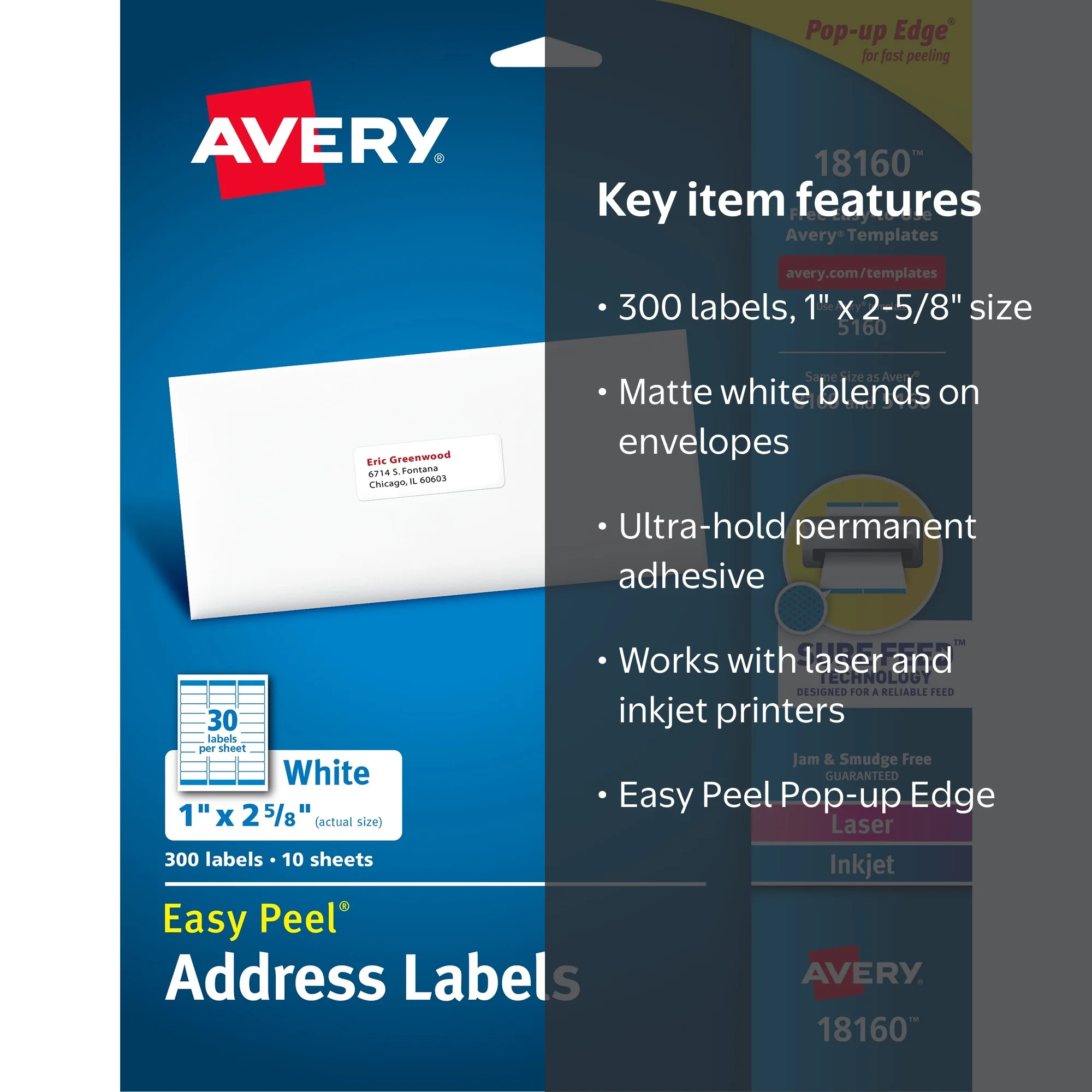 Avery, Address Labels, 1
