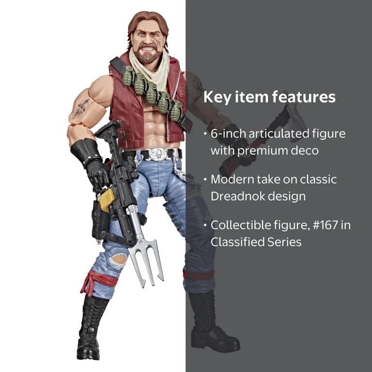 G.I. Joe, Action Figure, Dreadnok Monkeywrench 6