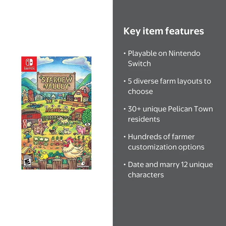 Stardew Valley [Nintendo Switch - Standard Edition] - Walmart.com
