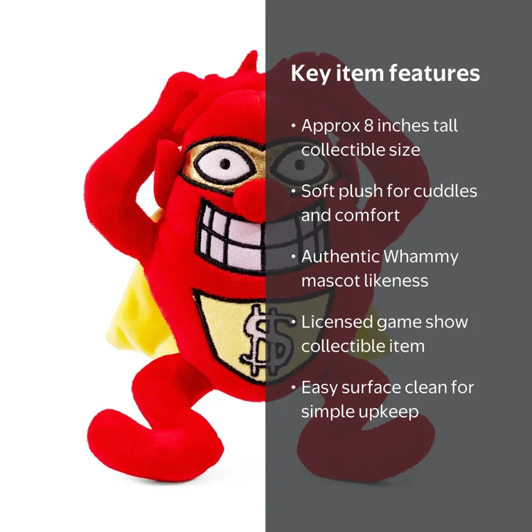 Press Your Luck 8-Inch Whammy Character Plush Toy - Walmart.com