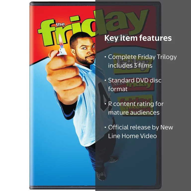 SDS, DVD Movies Collection, Friday 1-3 Pack, Friday Directors Cut