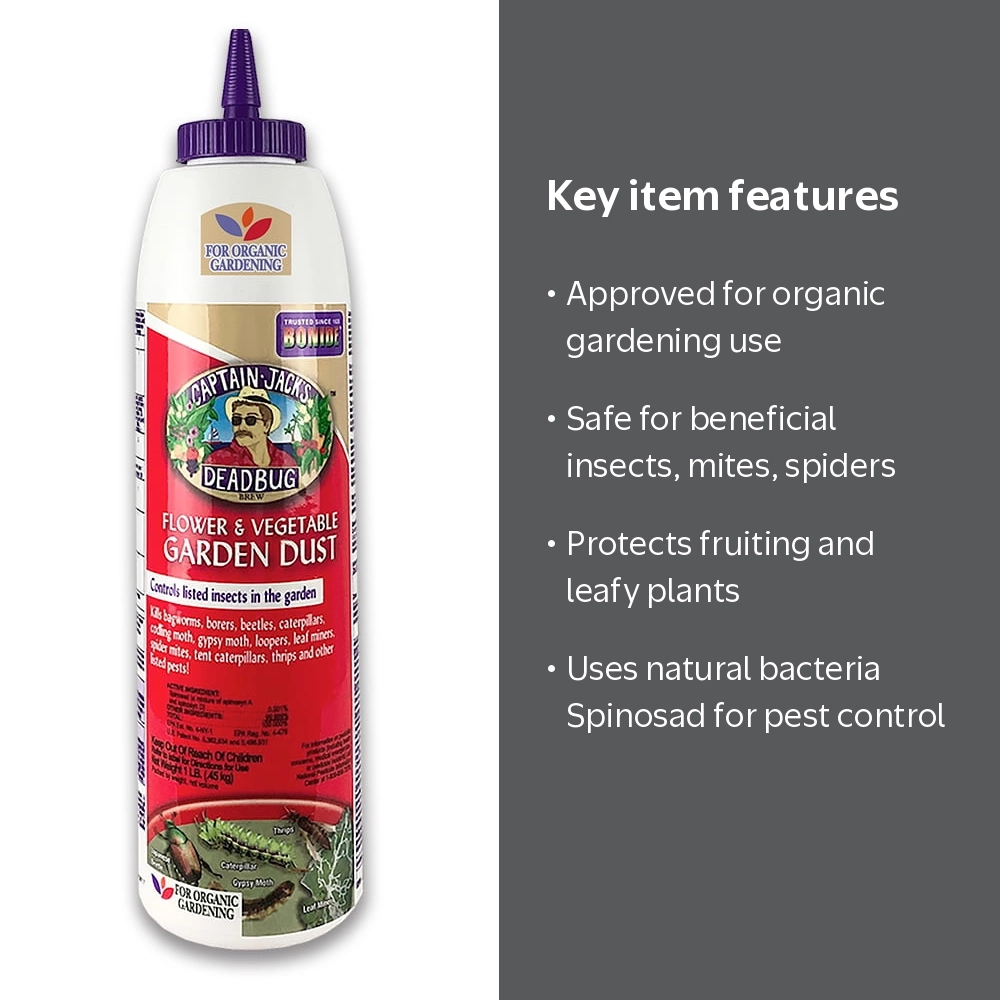 BONIDE, Insect Killer for Organic Gardening, 1 lbs, Deadbug Brew