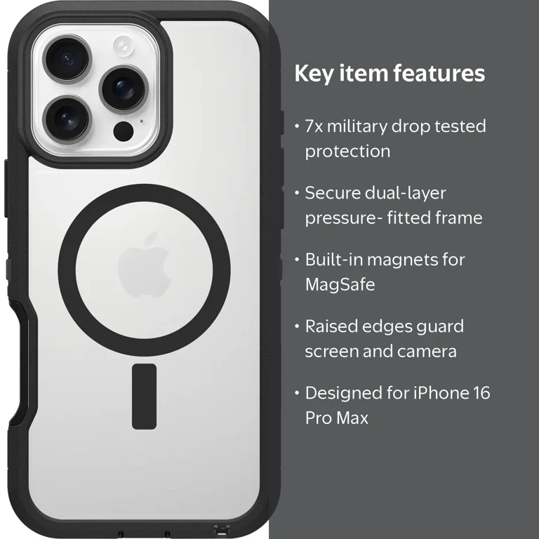 OtterBox Defender Series Pro XT MagSafe Case for iPhone 16 Pro Max