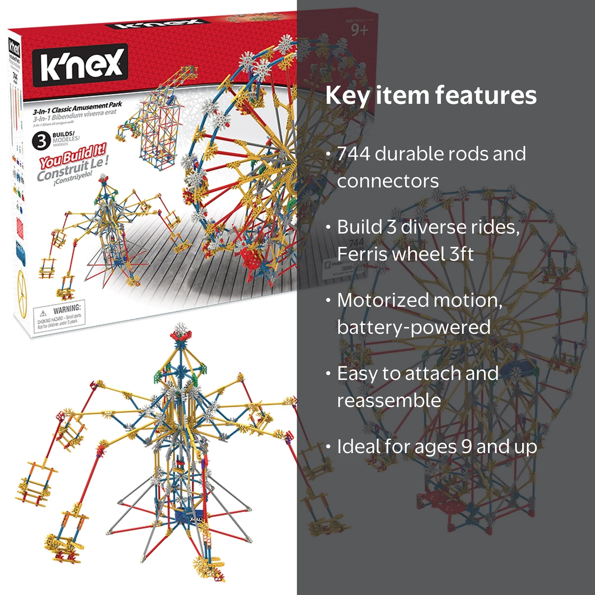 KNEX Construction Toys for Kindergarten Engineering Play - Walmart