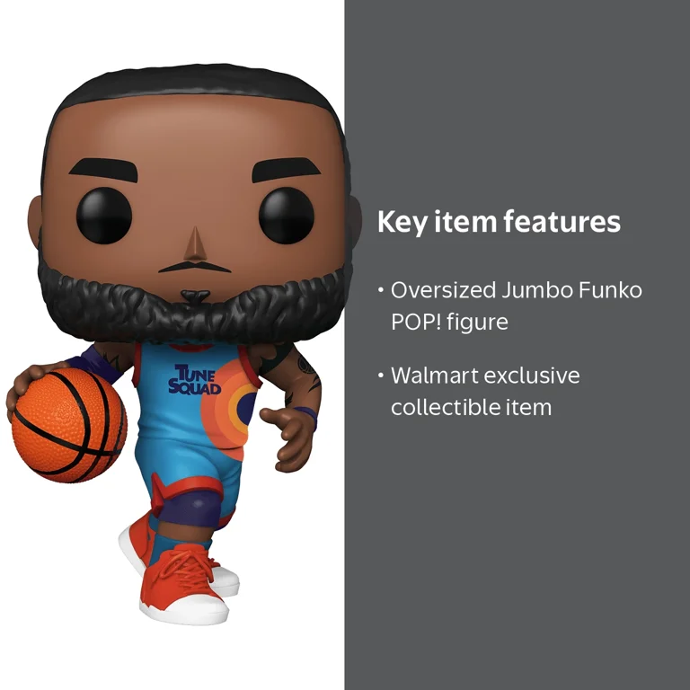 Funko POP! Jumbo: Space Jam: A New Legacy - LeBron - Walmart