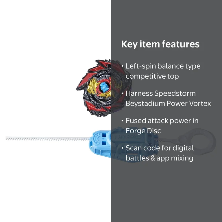 Beyblade Burst Surge Speedstorm Demise Devolos D6 Starter Pack