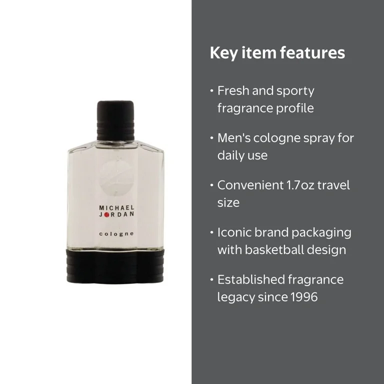 Michael Jordan by Michael Jordan, Cologne for Men, 1.7 oz