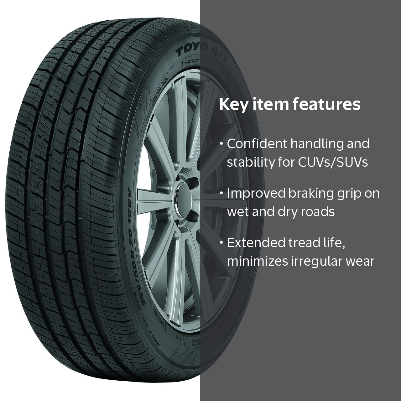 Toyo Open Country Q/T 285/45R22XL 114H BSW - High Performance
