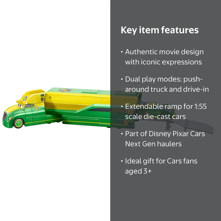 Disney Pixar Cars John Haulstead Hauler - Walmart.com
