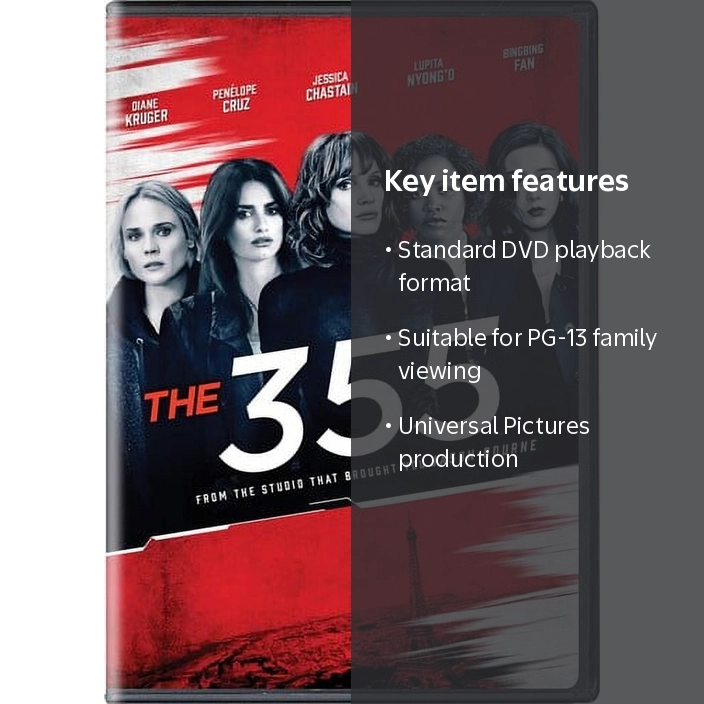 Walmart Exclusive: The 355 (DVD) - Action Thriller with Jessica