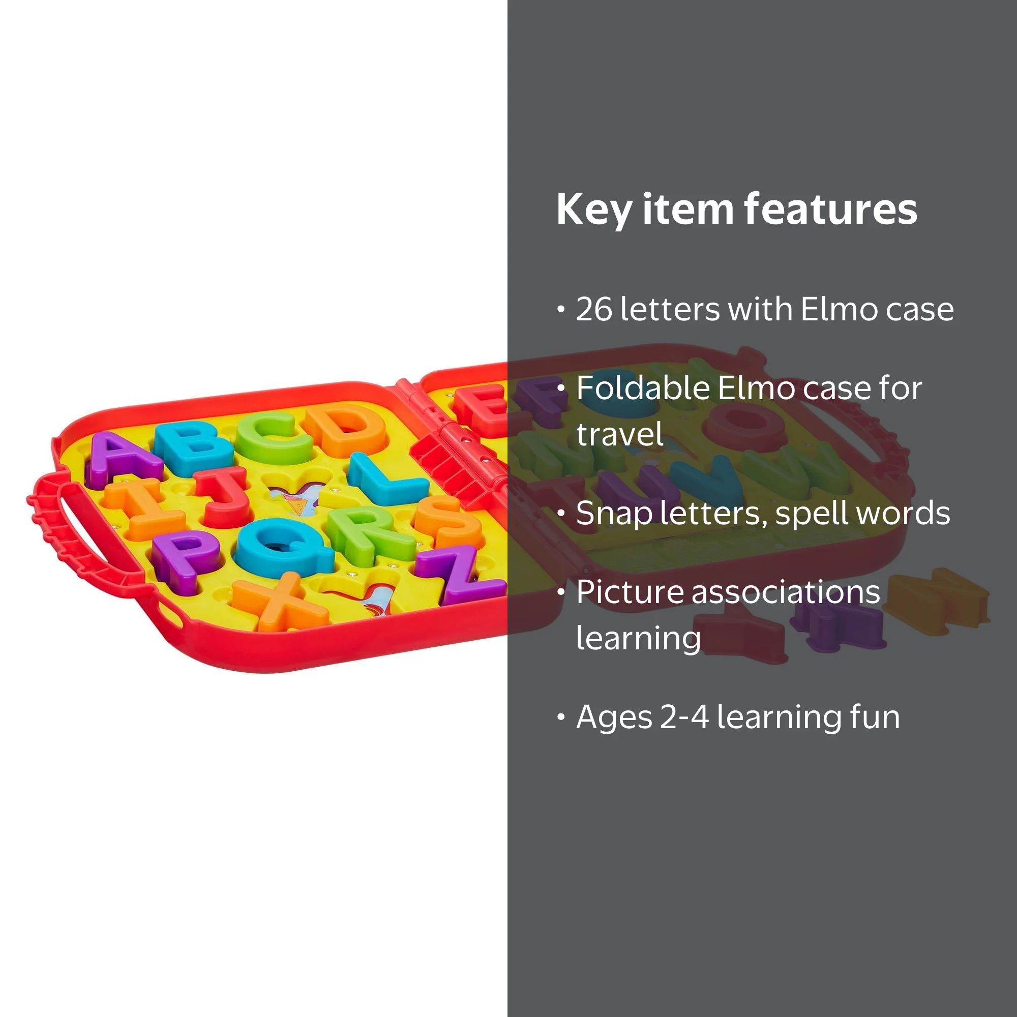 Playskool Friends Sesame Street Elmo's Alphabet Learning