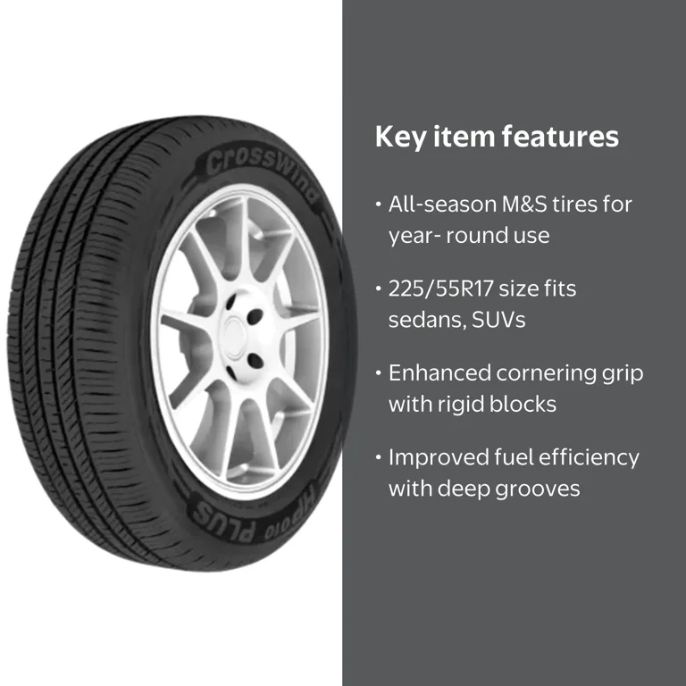 Crosswind HP010 Plus All Season 225/55R17 97V Passenger Tire