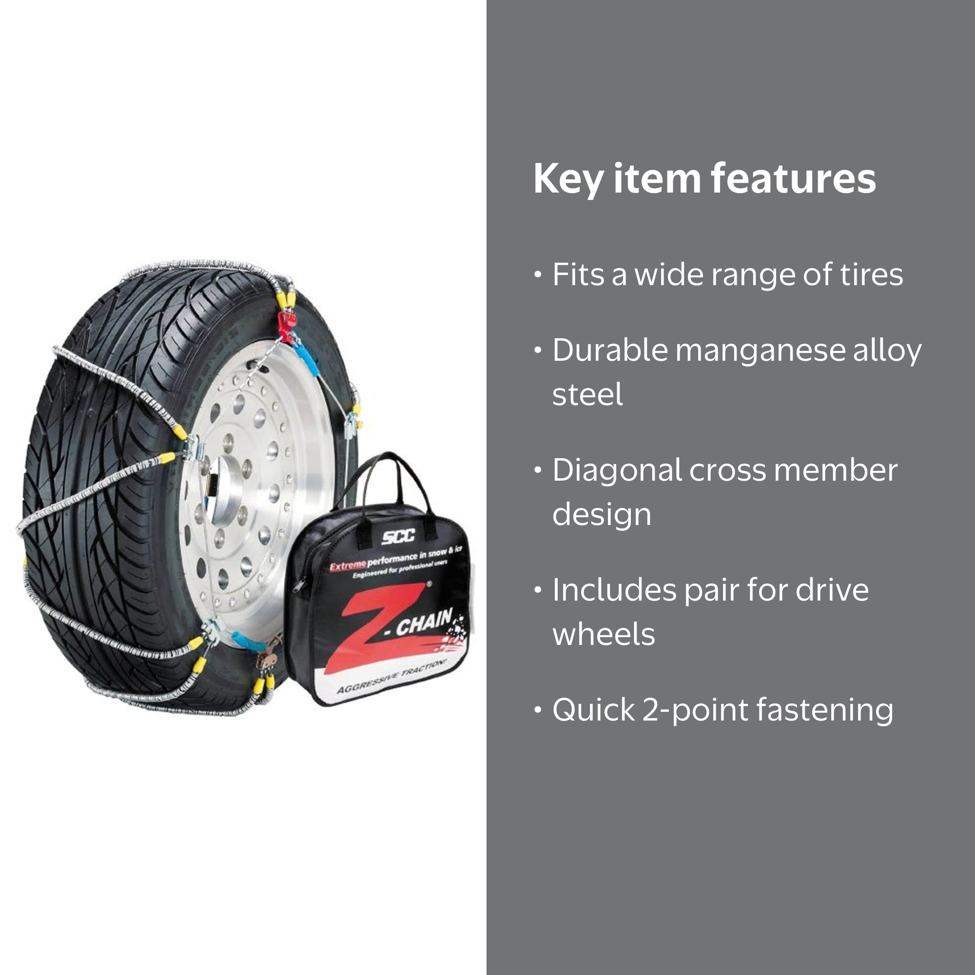 Security Chain Z547 Z Chain Passenger Car Truck Snow Traction Tire