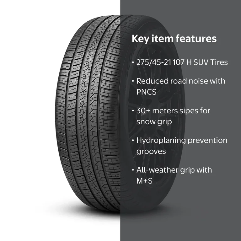 Pirelli Scorpion Zero All Season 275/45-21 107 H Tire - Walmart.com
