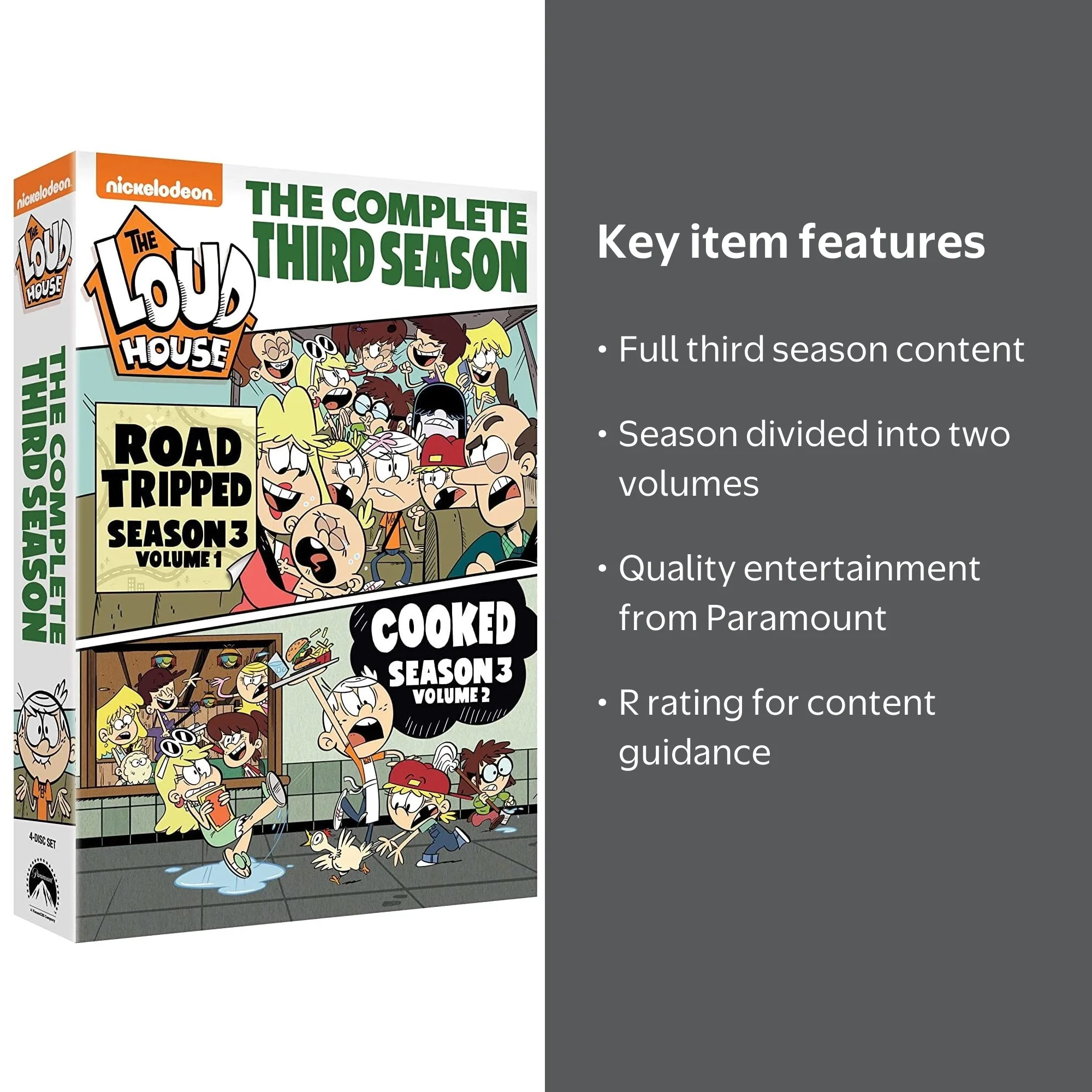 Paramount, The Loud House: The Complete Third Season - Walmart.com