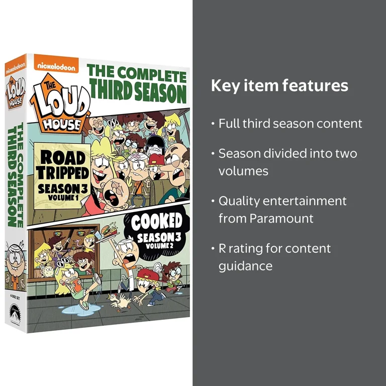 Paramount, The Loud House: The Complete Third Season - Walmart.com