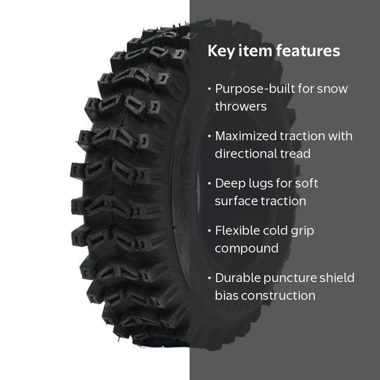 カーリー Carlisle X-Trac Lawn & Garden Tire - 15X5-6 LRA 2PLY Rated