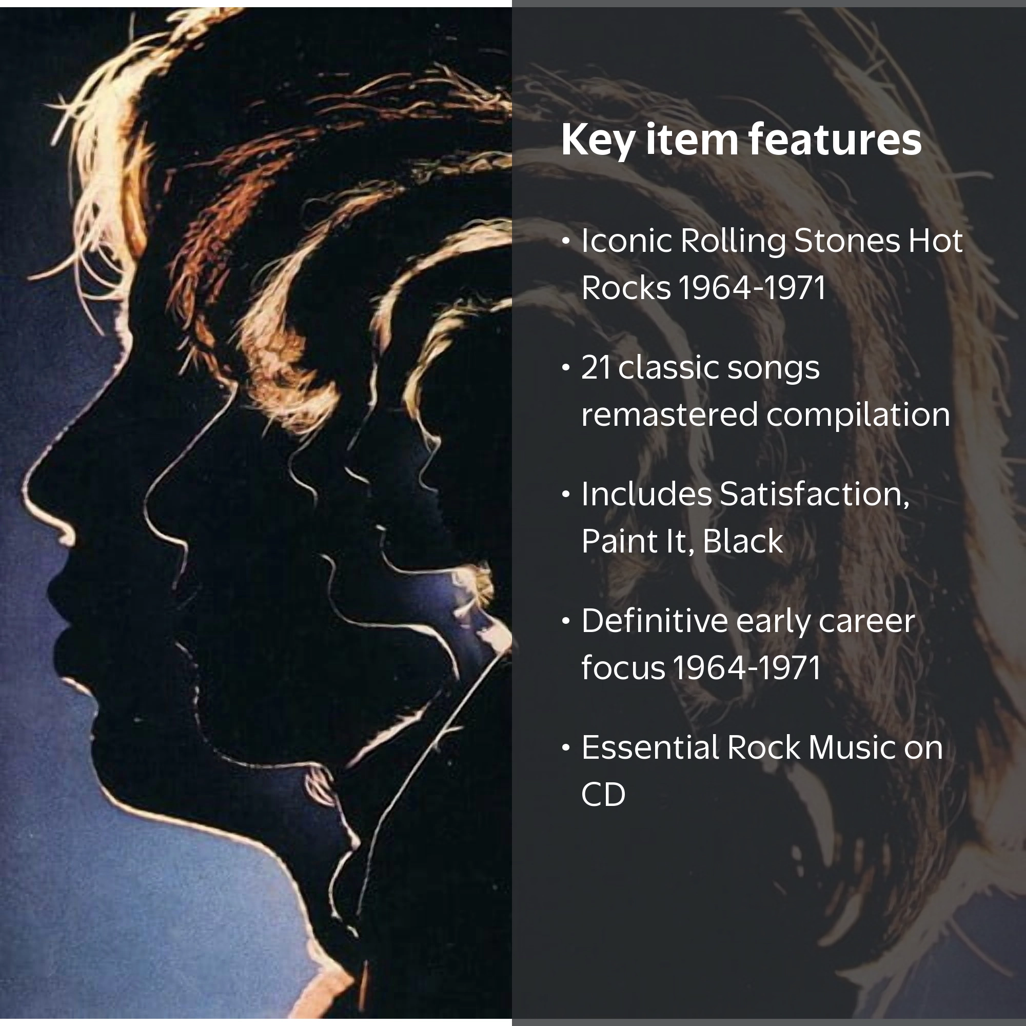 The Rolling Stones - Hot Rocks 1964-1971 - CD - Walmart Business