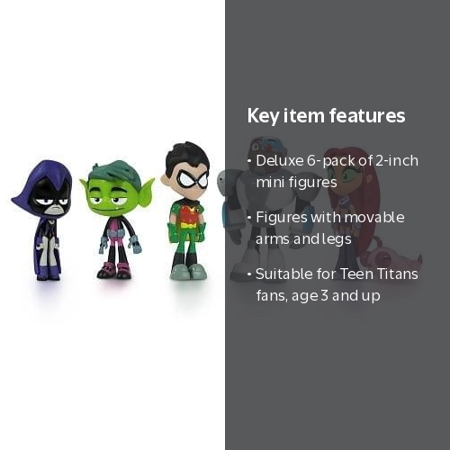 Teen Titans Deluxe 6-Pack 2