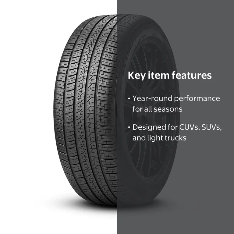 Pirelli, All Season Tire, 275/45R21, XL, Noise Cancelling System