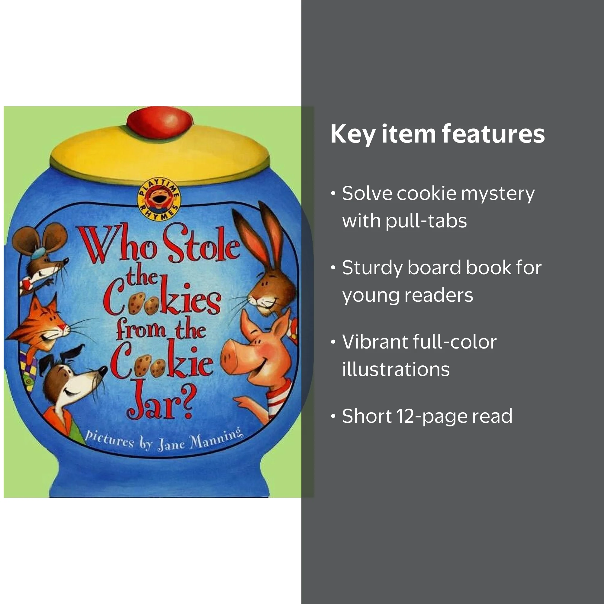 Playtime Rhymes: Who Stole the Cookies from the Cookie Jar