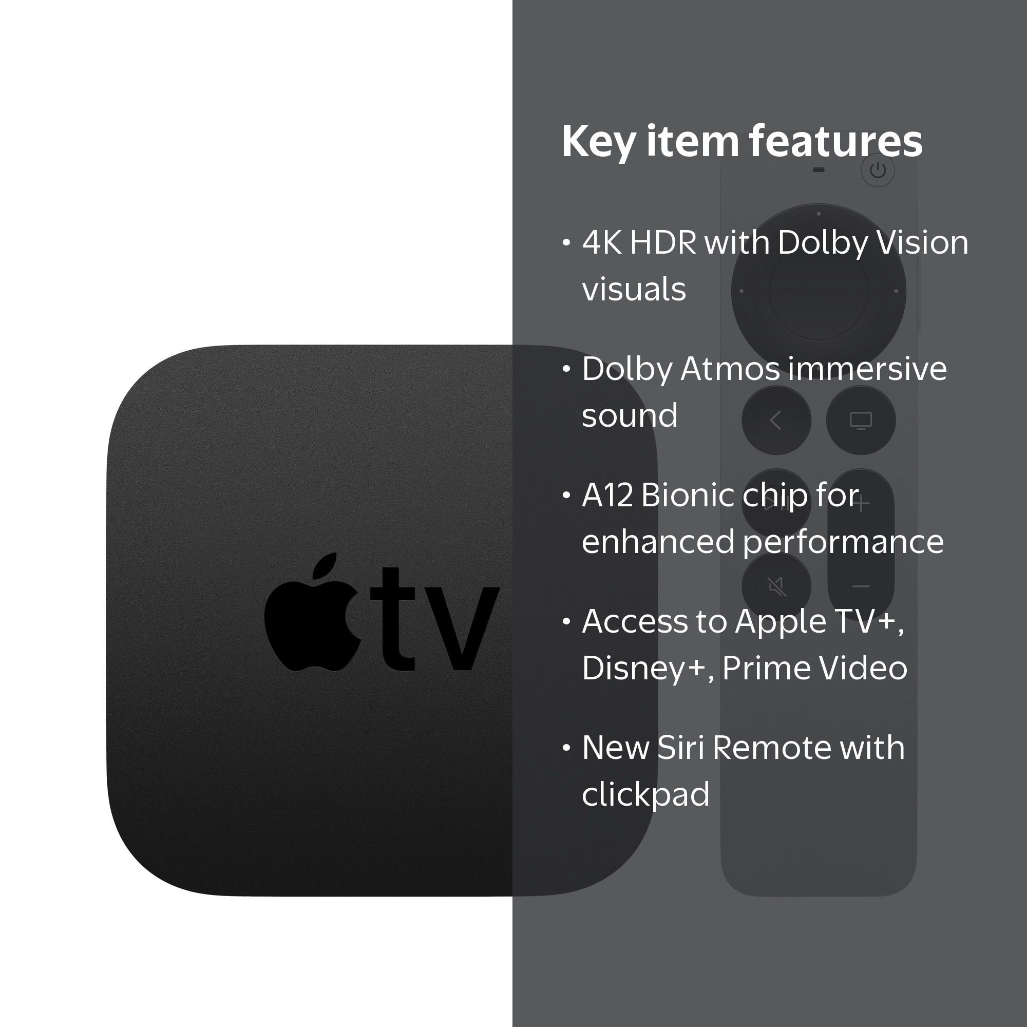 Apple TV 4K 64GB (2nd Generation) - Walmart.com