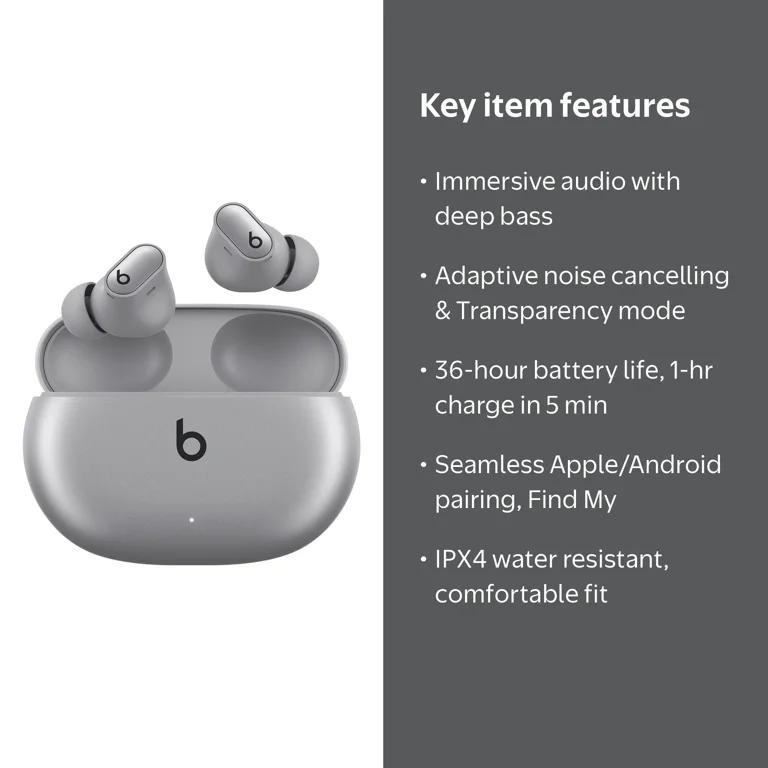 Beats Studio Buds + True Wireless Noise Cancelling Earbuds