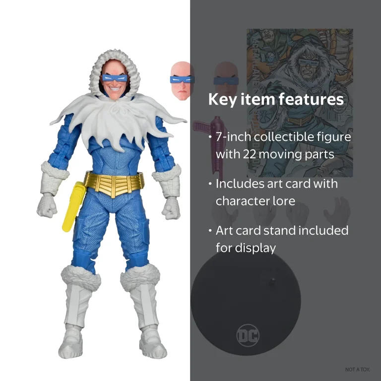 McFarlane Toys, Action Figure, DC 7in, Captain Cold - Walmart.com