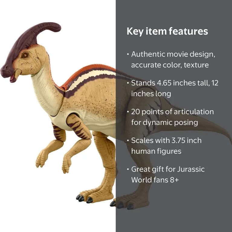 Jurassic World Hammond Collection Parasaurolophus Dinosaur Toy