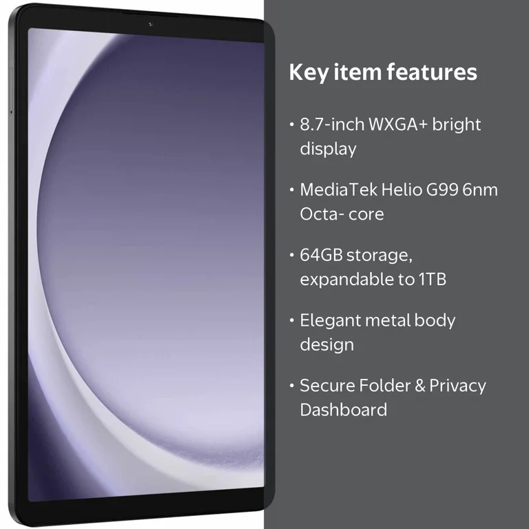 Samsung, Galaxy Tab A9 SM-X110 Tablet, 8.7 Samsung, Galaxy Tab A9 SM-X110 Tablet, 8.7