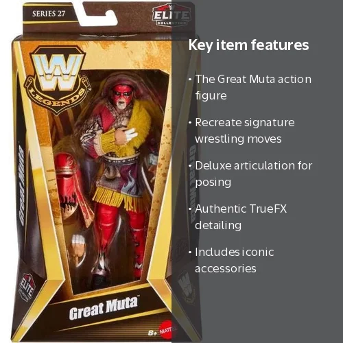 WWE Wrestling Legends Series 27 The Great Muta Action Figure